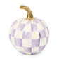 Violet Check Pumpkin