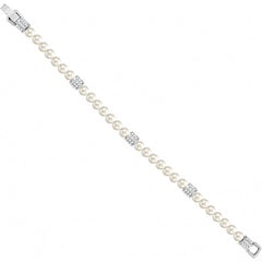 Meridian Petite Pearl Bracelet Length View