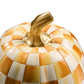 Amber Check Small Pumpkin