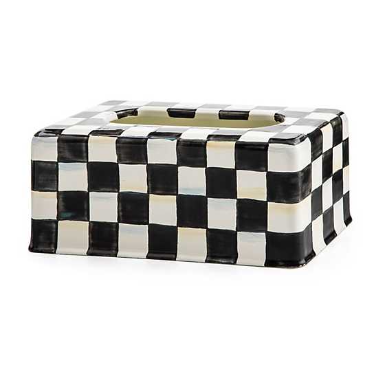 Courtly Check Standard Tissue Box Cover