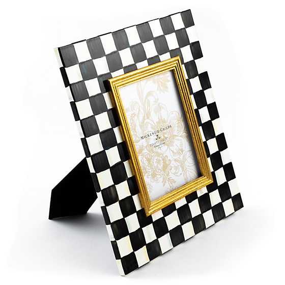 Courtly Check Enamel 5" x 7" Frame