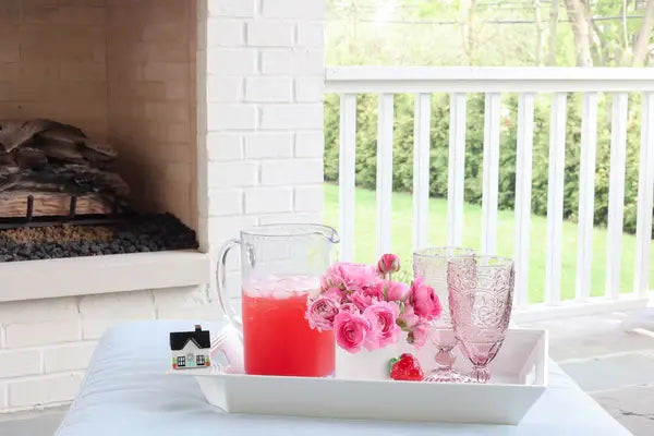 Nora Fleming Melamine Pinstripes Tray