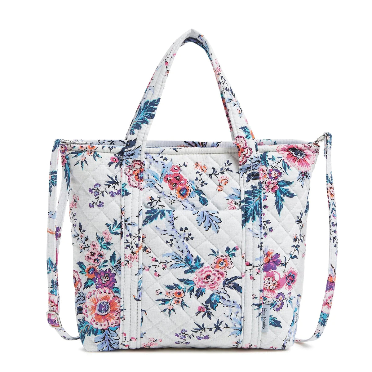 Vera Bradley Mini Vera Tote Bag : Magnifique Floral - Image 1