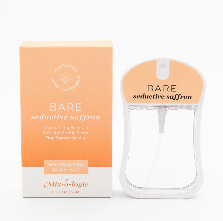 Mixologie Moisturizing Body Mist - Bare (Seductive Saffron)  35 mL