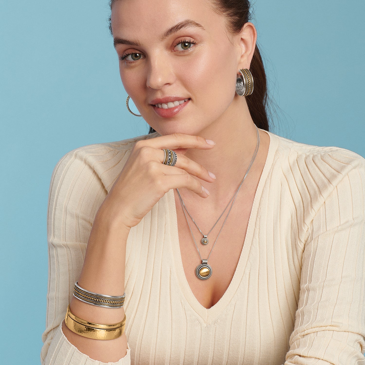Brighton Jewelry - Monete Petite Necklace