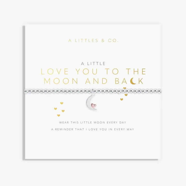 A Little Love You To The Moon And Back Bracelet Card View