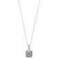 Mosaic Two Tone Mini Tile Necklace Back View