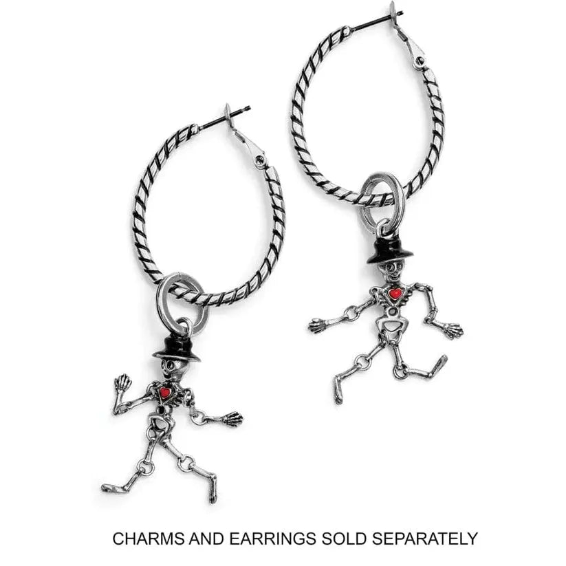 Mr. Bones Charm Earring View