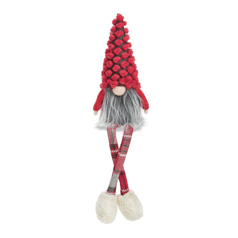 A dangle legged Christmas gnome from Mud Pie.