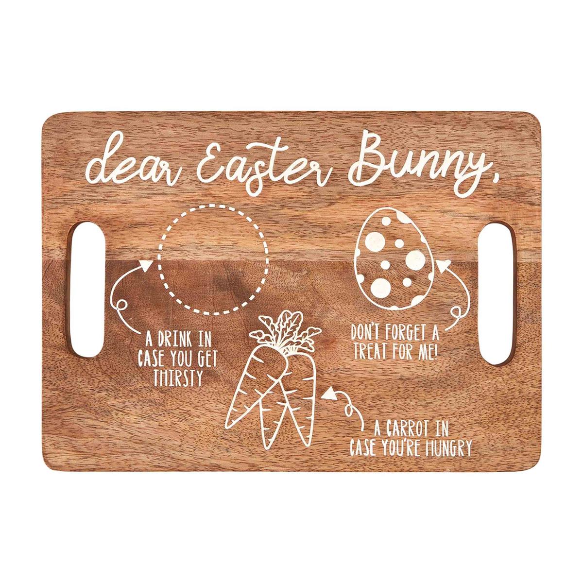 Mud Pie Easter Bunny Treat Tray