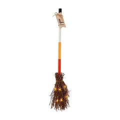 EEK Light Up Broom Decor FROM MUD PIE.