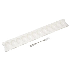 Long Deviled Egg Tray & Fork Set from Mud Pie.