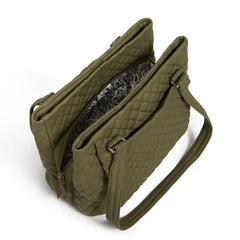Multi-Compartment Shoulder Bag Climbing Ivy Green Middle Pockets