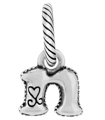 Alphabet Charm Letter N Front View