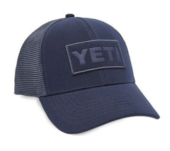 Navy Patch on Patch Trucker Hat - YETI