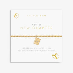 A Little New Chapter - Gold Bracelet Card View