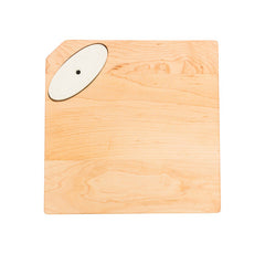 A new maple cheese board from Nora Fleming.
