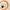 Nora Fleming Band Together Orange BT3 Silicone Band.