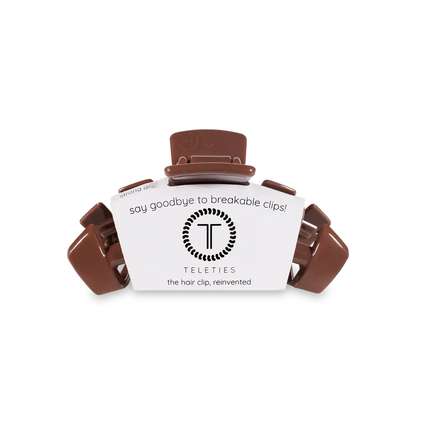 TELETIES Nutmeg Clip Tiny Front View