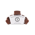 TELETIES Nutmeg Clip Tiny Front View