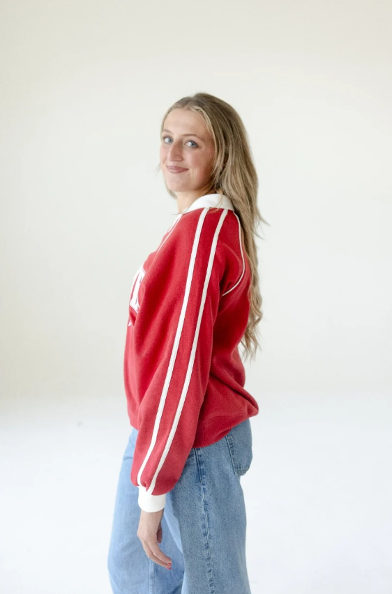 Ohio State Sunday Slate Collar Fleece Crew