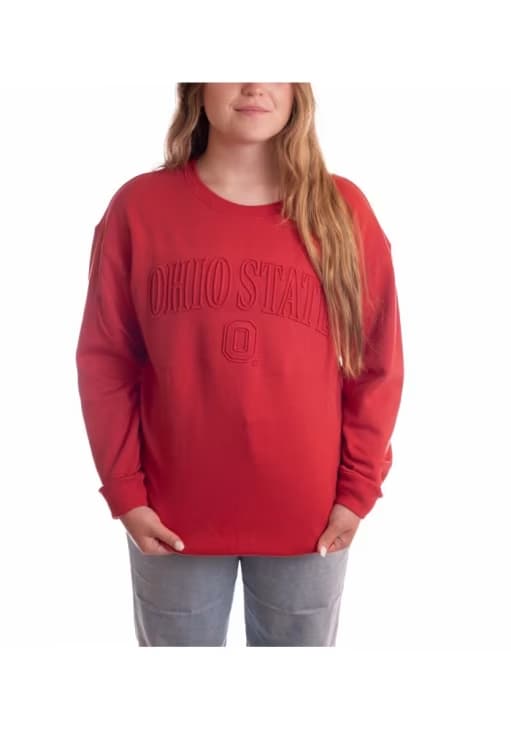 Ohio State Easley Embossed Crew