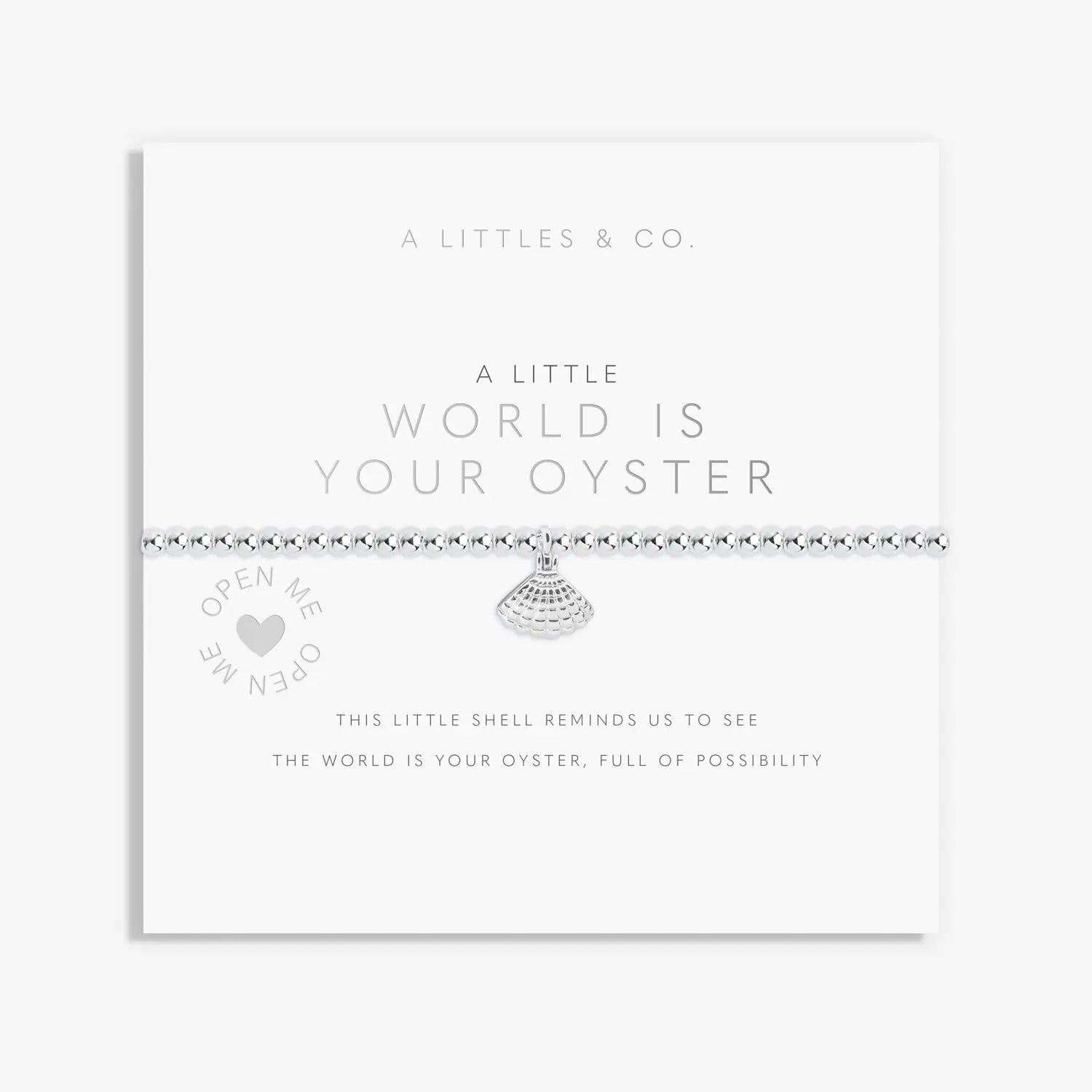 A Little World Is Your Oyster Bracelet Card View
