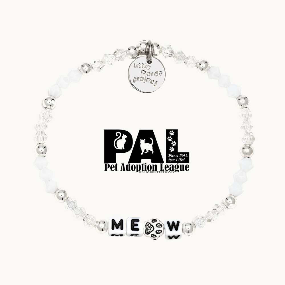 Meow - Animal Rights Bracelet - Little Words Project