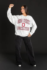 Ohio State Whiteout Camo Crewneck
