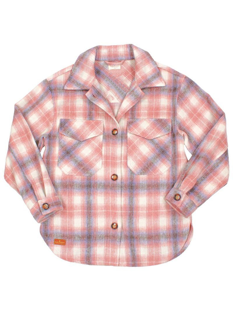 Simply Shacket Tan Plaid