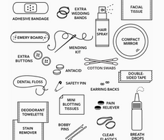 Pearl Minimergency Kit for Brides