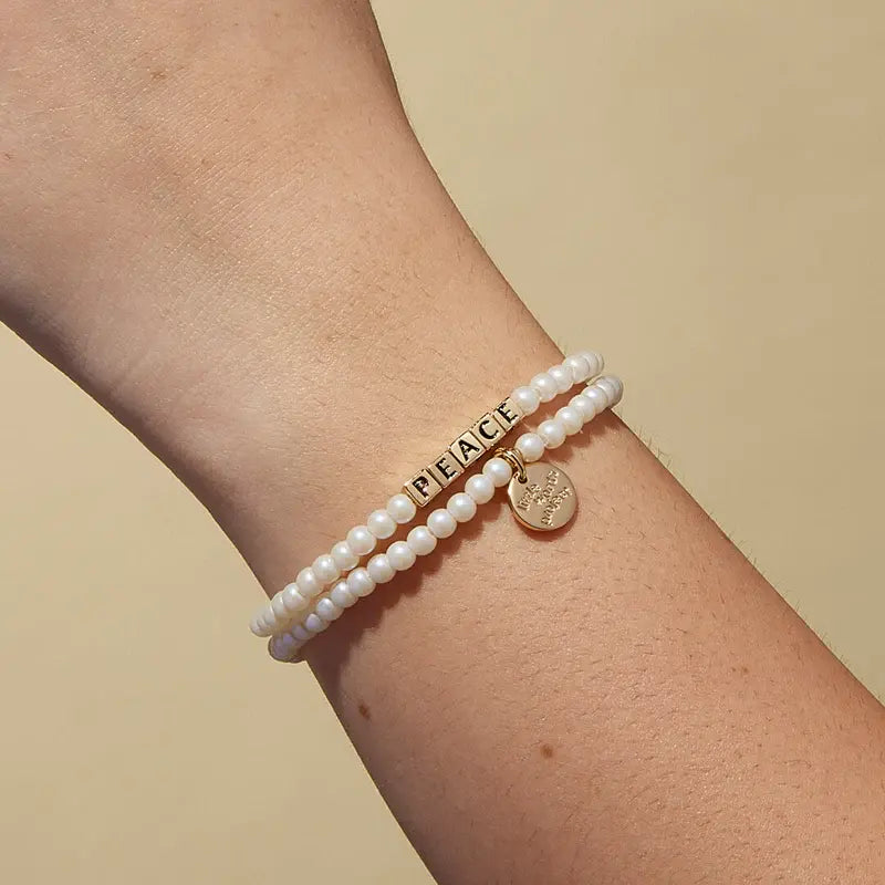 Gold Peace Pearl AB S/M Front and Back View