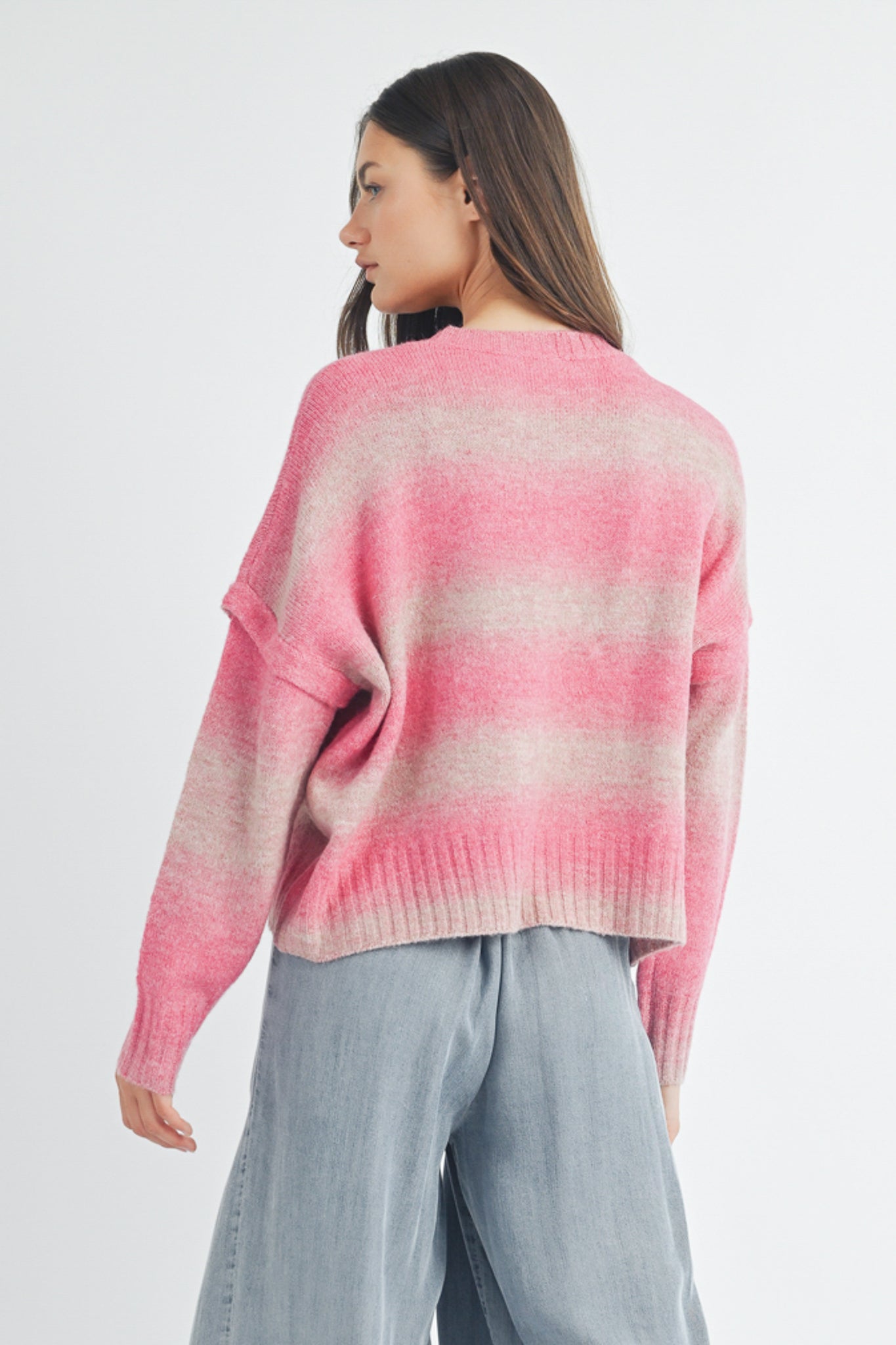 Penelope Brushed Striped Sweater