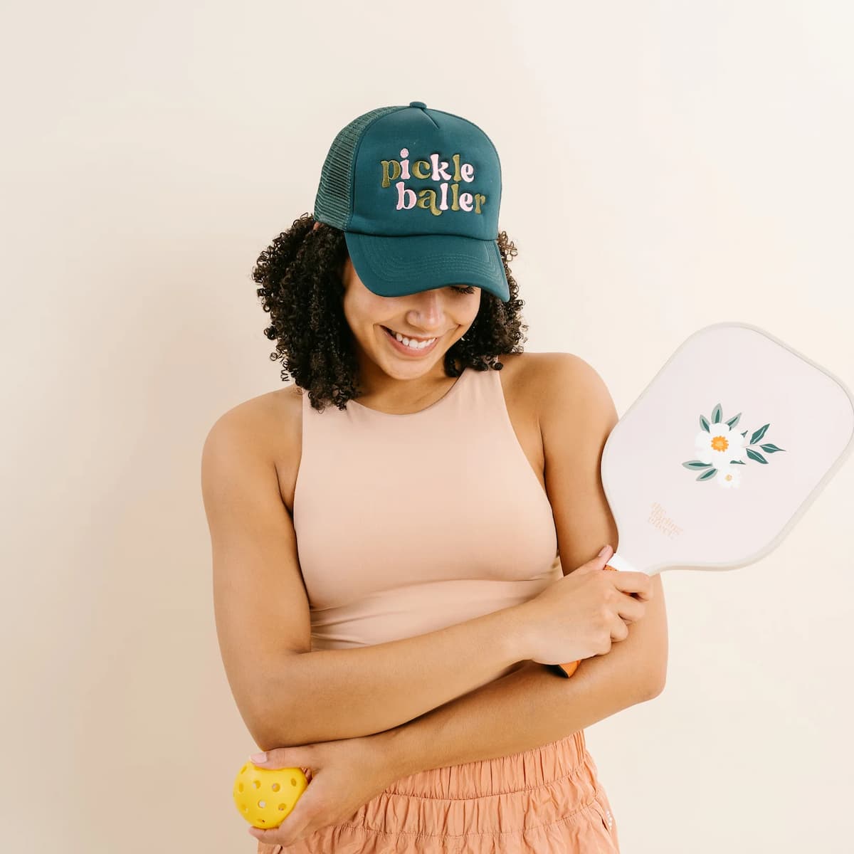 Embroidered Trucker Hat - Pickleballer