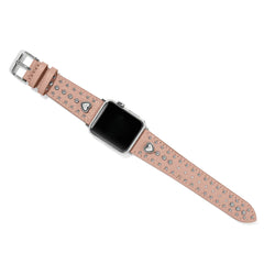 Pretty Tough Heart Pink Color Watch Band - Brighton Designs