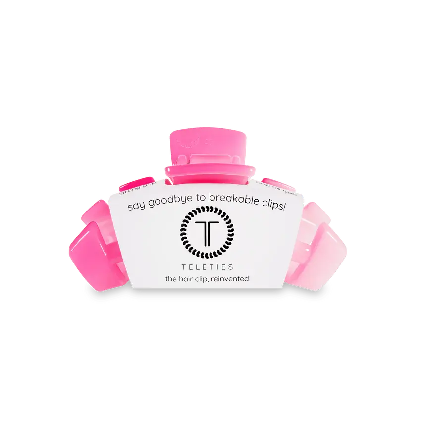 Classic Clip Pink Ombre Tiny Front View