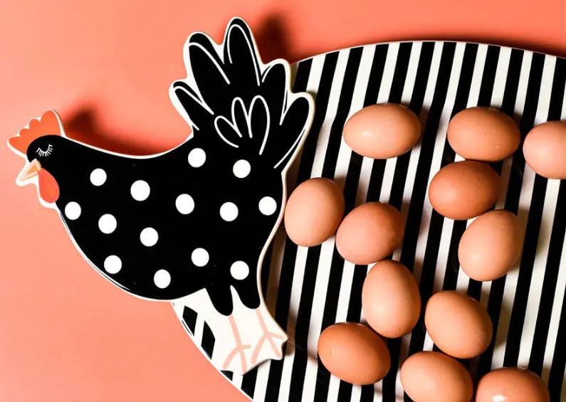 Polka Dot Chicken - Big Attachment Plate View