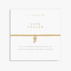 A Little Prayer - Gold Bracelet Card View