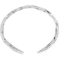 Interlok Braid Cuff Side View