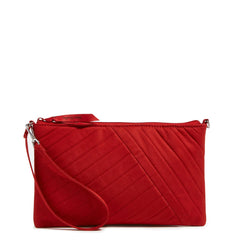 RFID Convertible Wristlet - Halo Quilt Cardinal Red