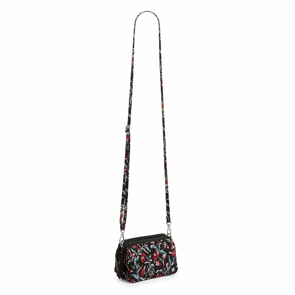 RFID All in One Crossbody - Perennials Noir