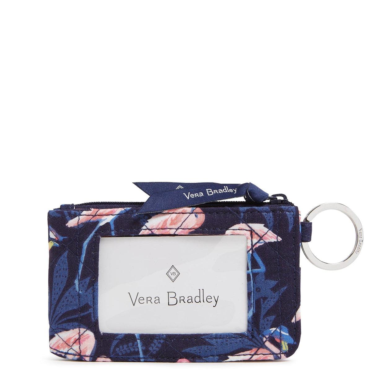 RFID Deluxe Zip ID Case : Flamingo Party - Vera Bradley - Image 1