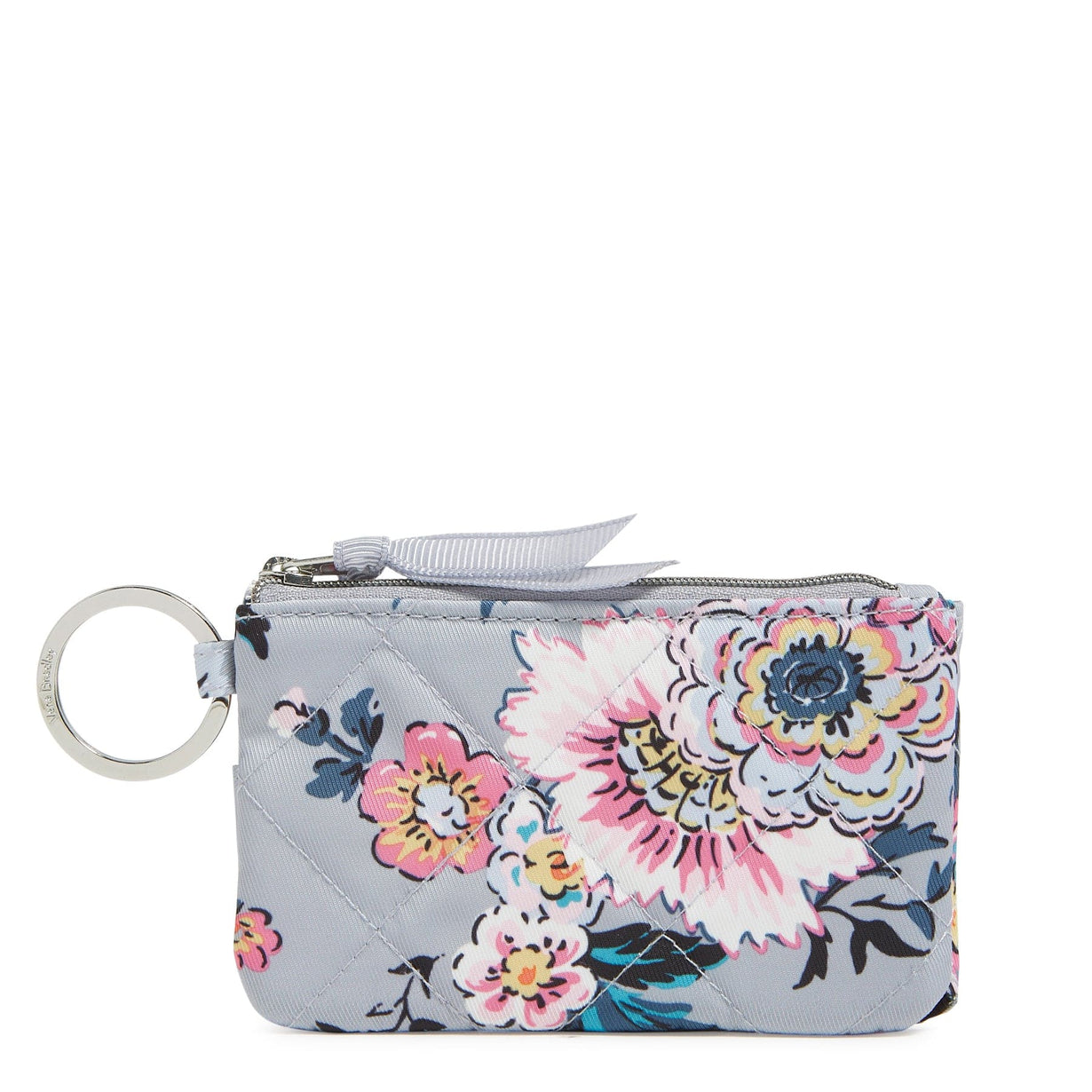 Vera Bradley RFID Deluxe Zip ID Case : Parisian Bouquet - Image 1