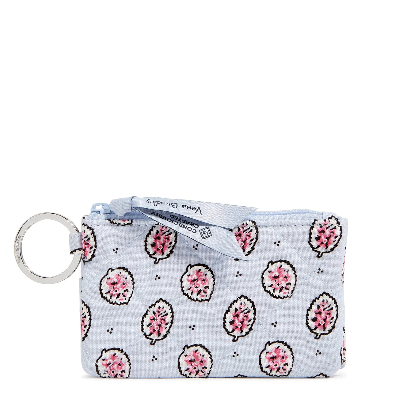 Vera Bradley RFID Deluxe Zip ID Case : Magnifique Leaf - Image 2