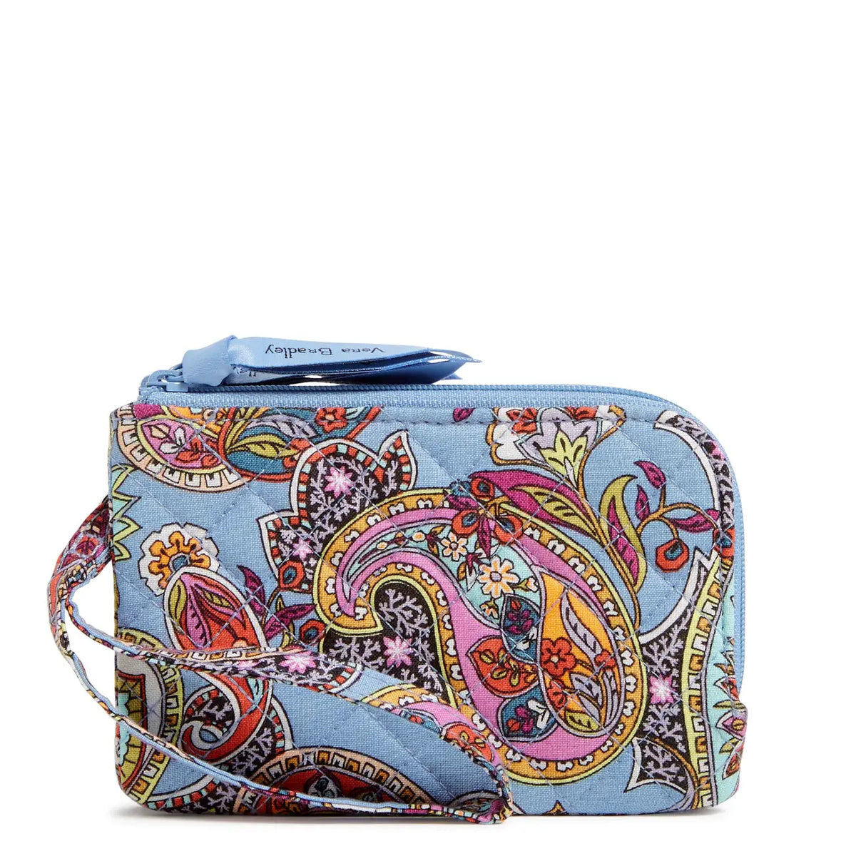 Vera Bradley RFID Double Zip ID in Provence Paisley.