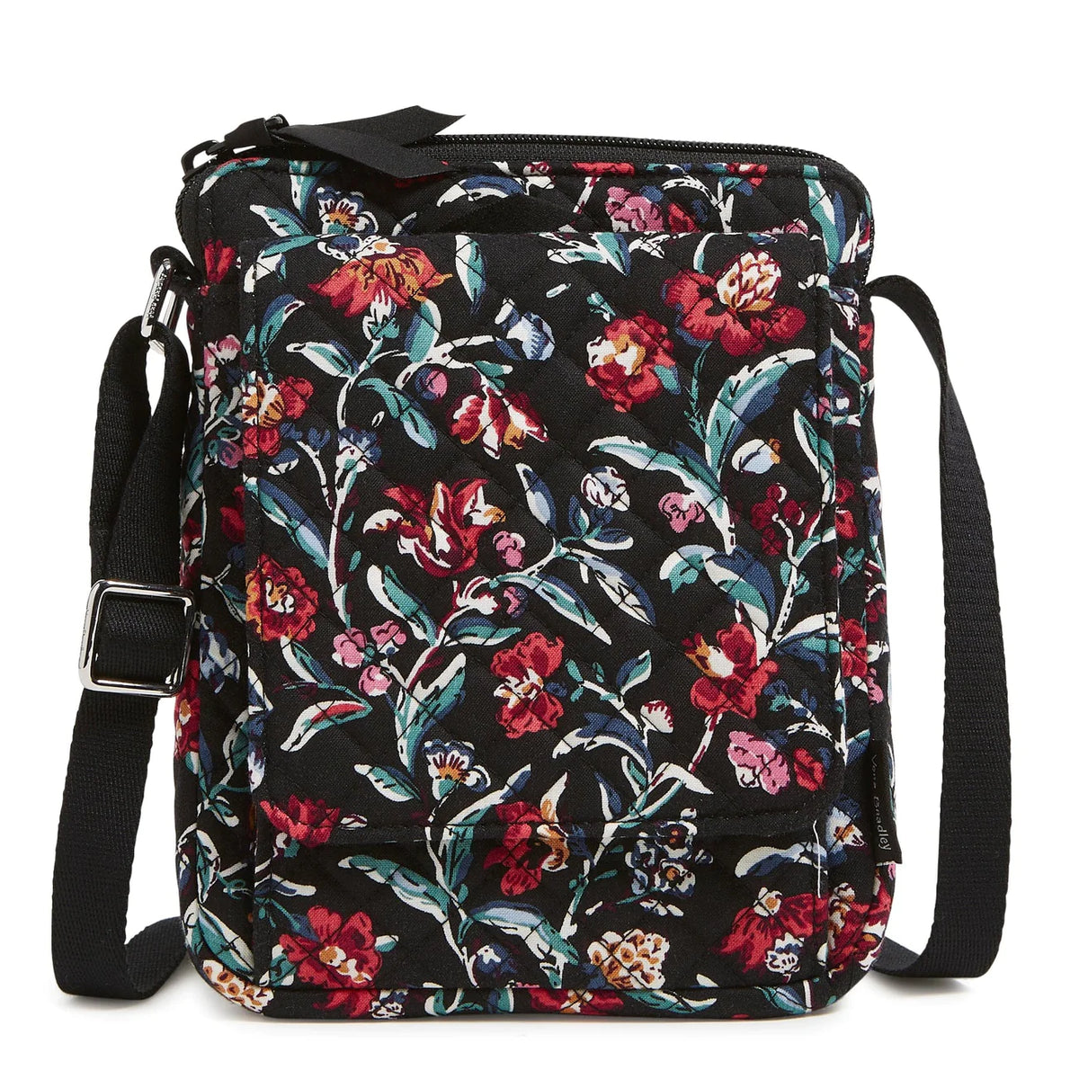 Vera Bradley RFID Mini Hipster - Perennials Noir