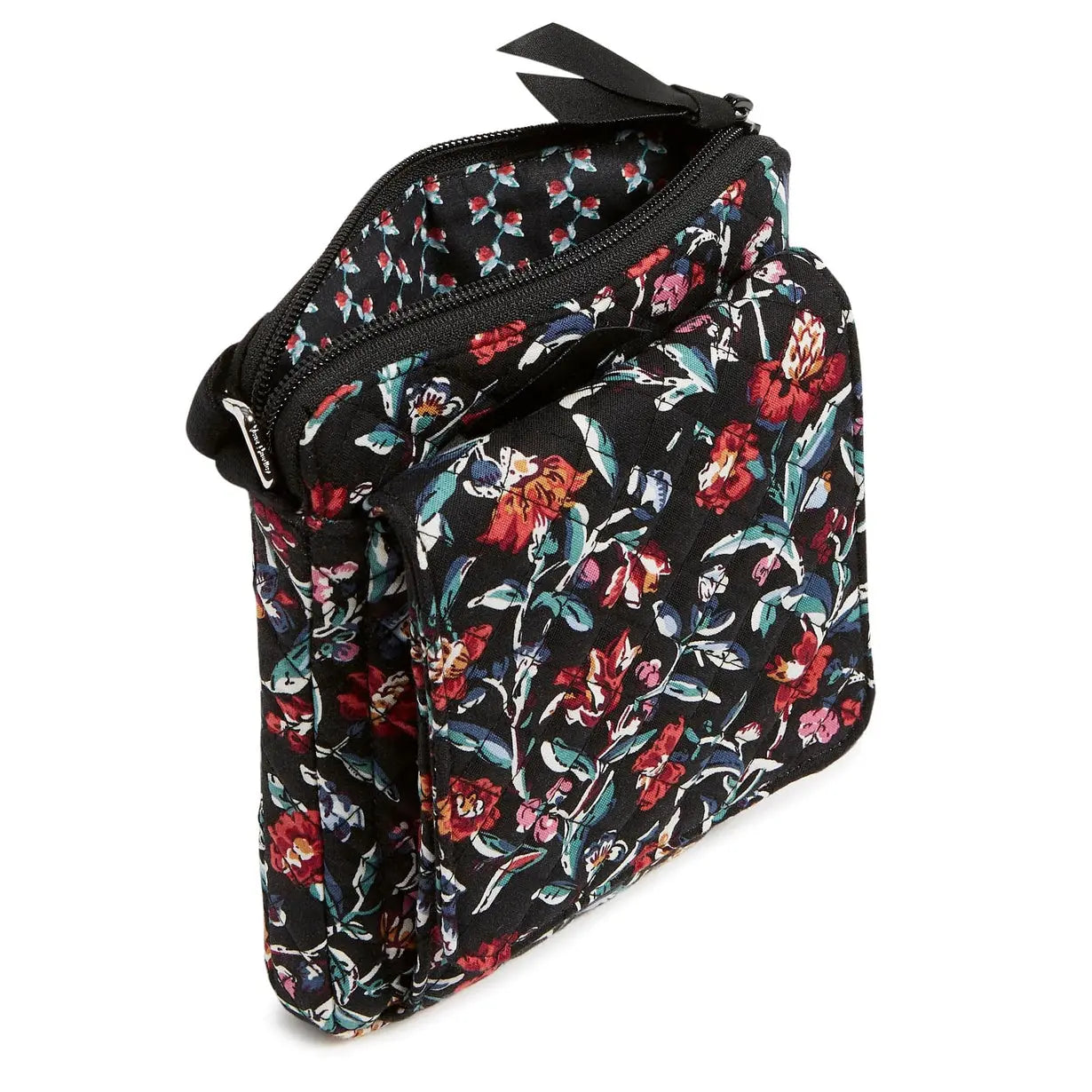 Vera Bradley RFID Mini Hipster - Perennials Noir