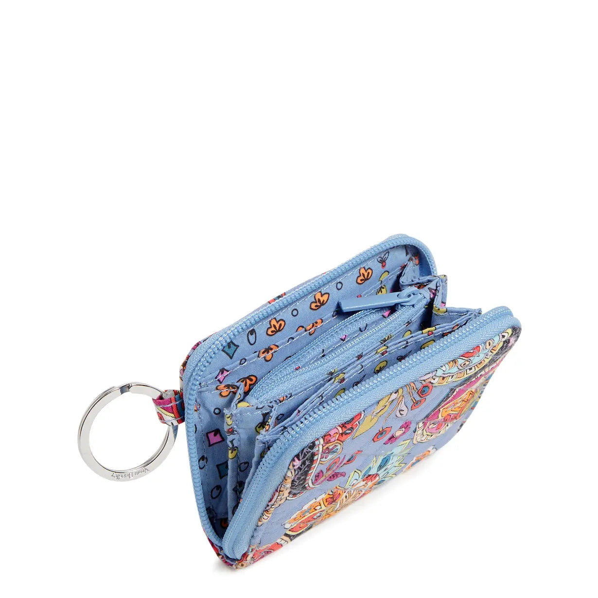 Vera Bradley RFID Petite Zip-Around Wallet in Provence Paisley.