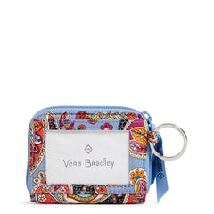 Vera Bradley RFID Petite Zip-Around Wallet in Provence Paisley.