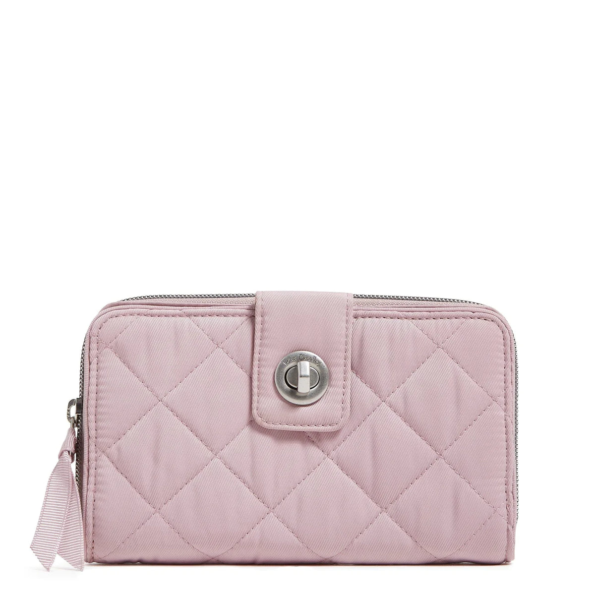 Vera Bradley RFID Turnlock Wallet : Hydrangea Pink - Image 1